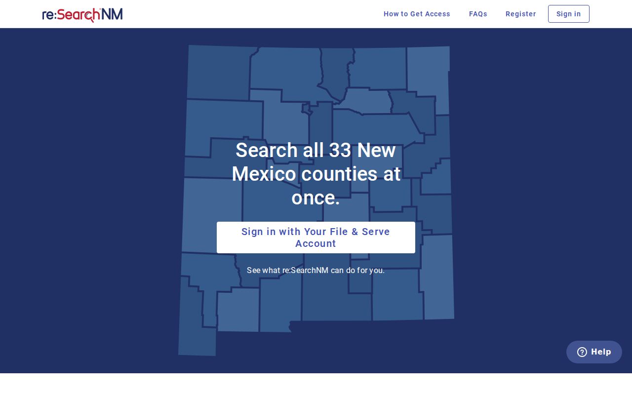 Roosevelt County criminal court re Search NM access