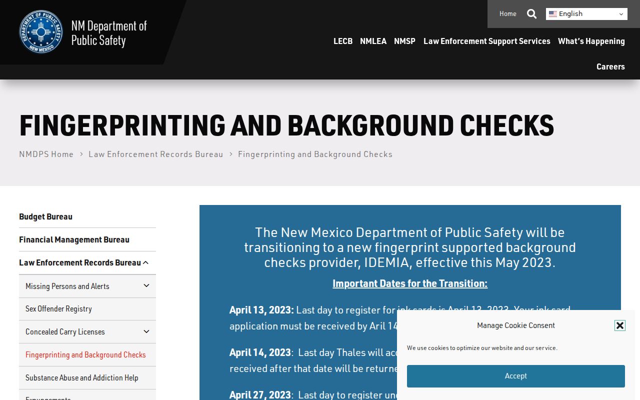 Roosevelt County criminal history fingerprint and background check information