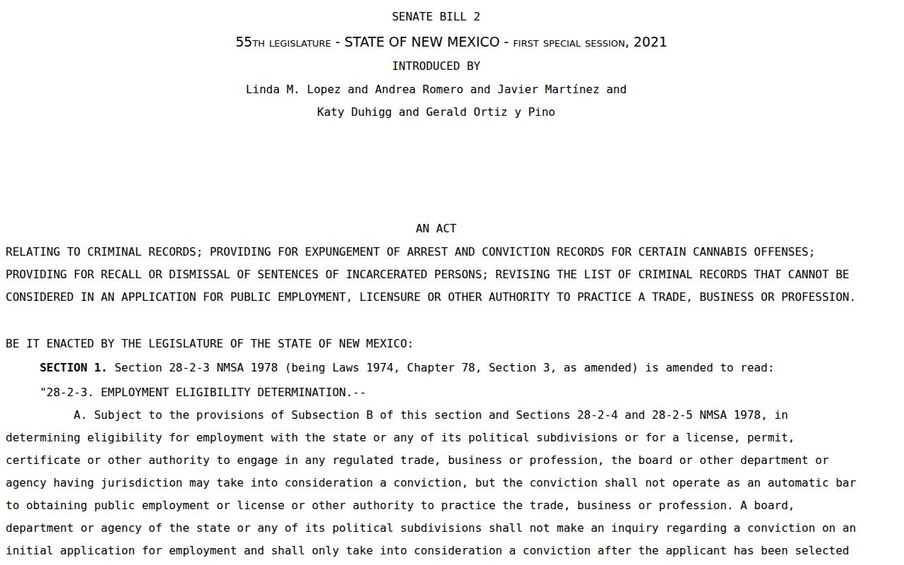 Roosevelt County sex offender check New Mexico record legislation